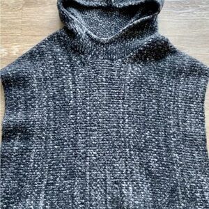 The Elder Statesman Black and Gray Sweater